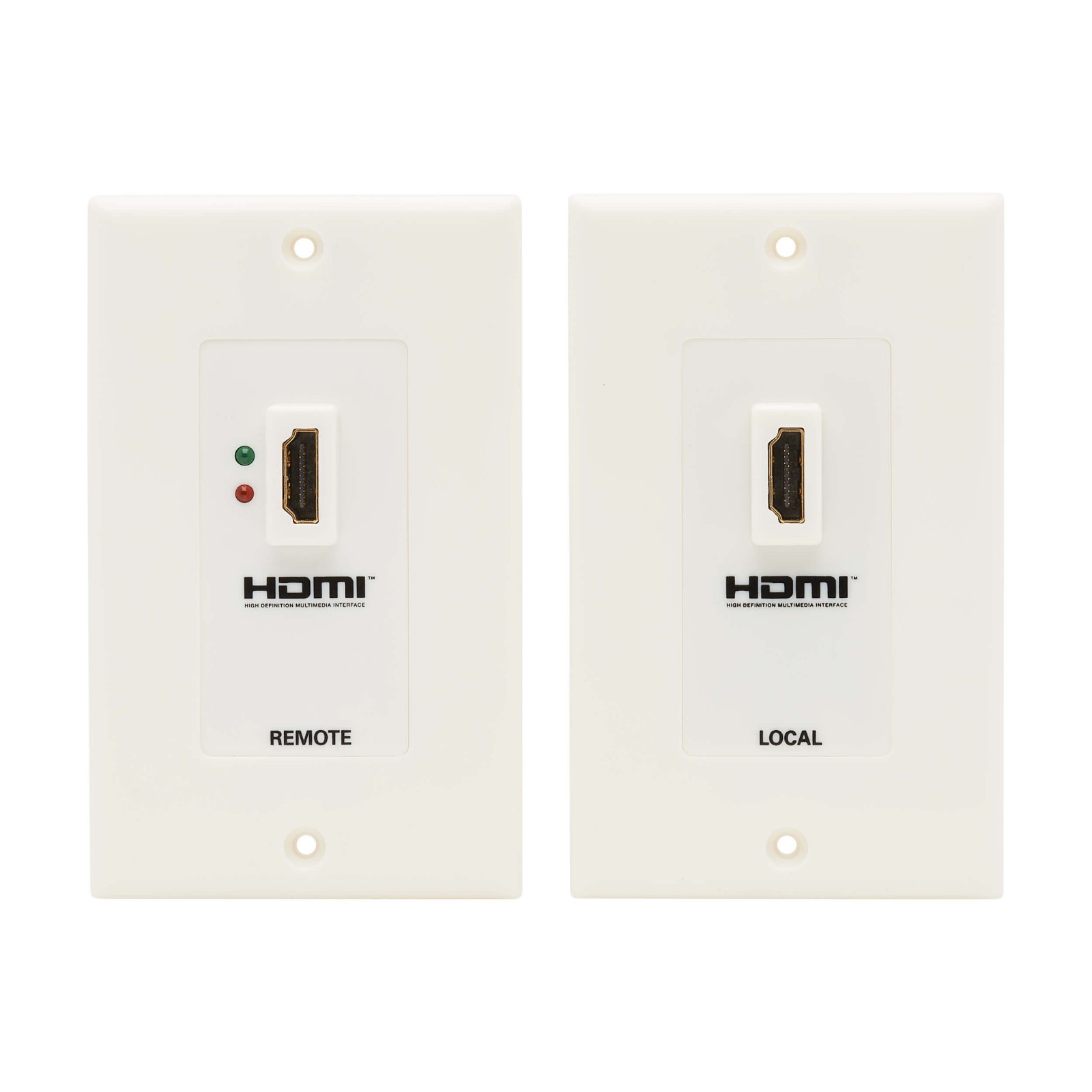 Tripp Lite P167-000 HDMI over Dual Cat5/Cat6 Extender Wall Plate Kit