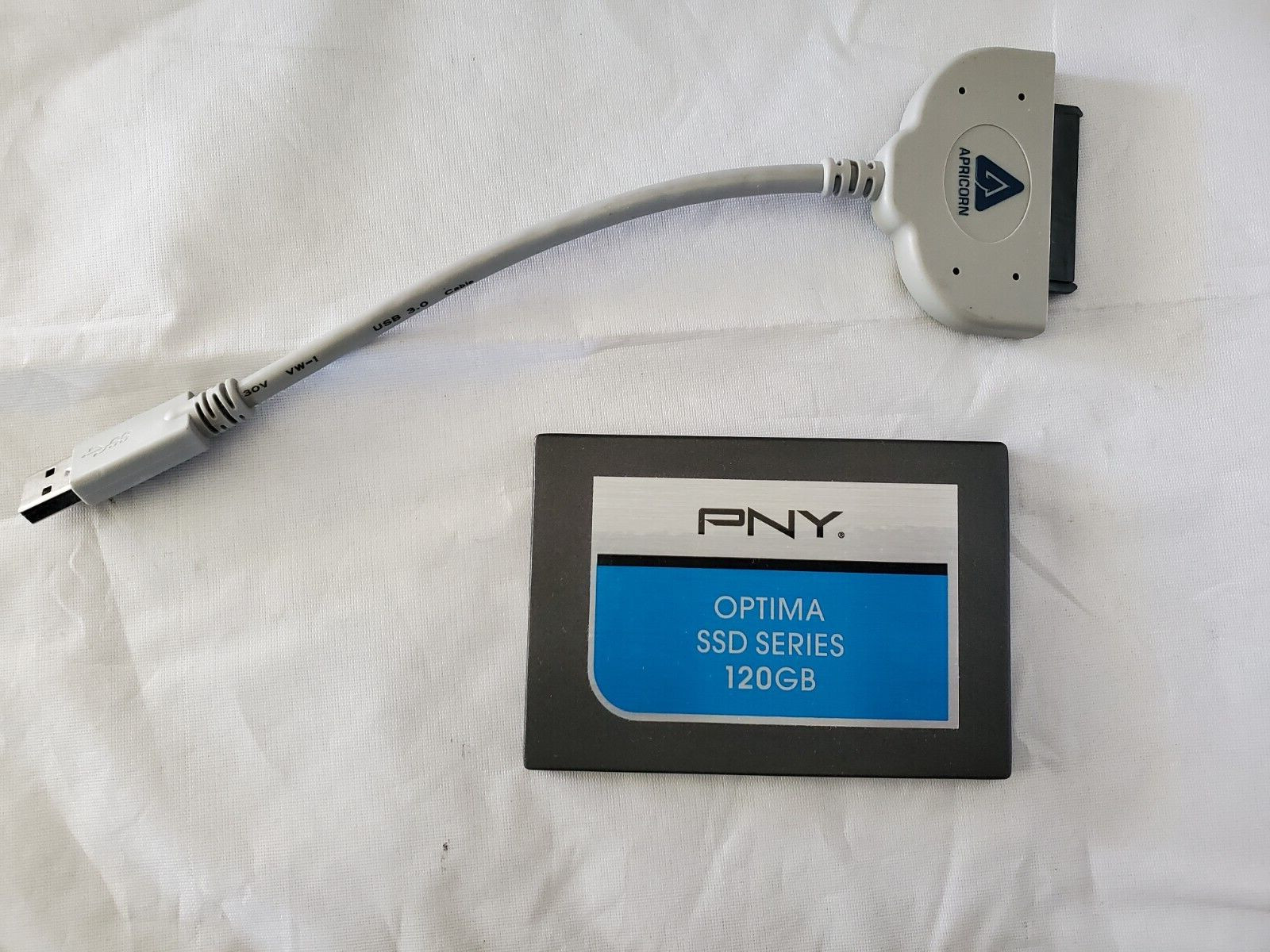 PNY Optima 120GB 2.5" Laptop SOLID STATE DRIVE SSD SSD7SC120GSA-OPM- TESTED-GOOD