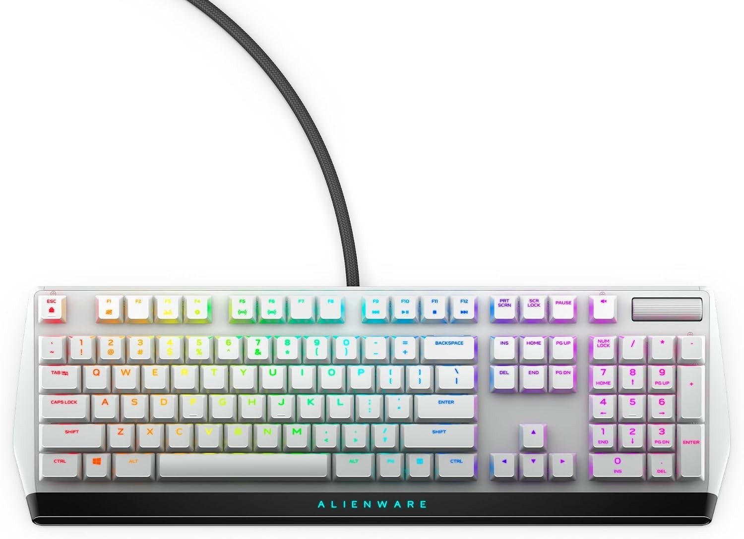 Alienware AW510K RGB Mechanical Gaming Keyboard - Lunar Light Cherry