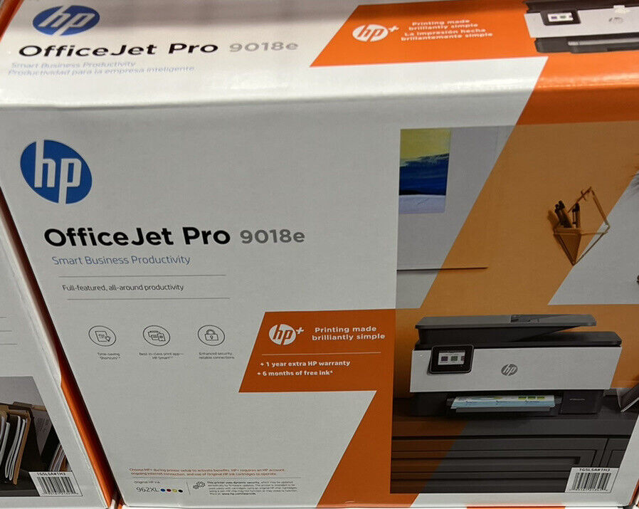 NEW HP OfficeJet Pro 9012e/9018e All-in-One Printer-Fax-Office business-New