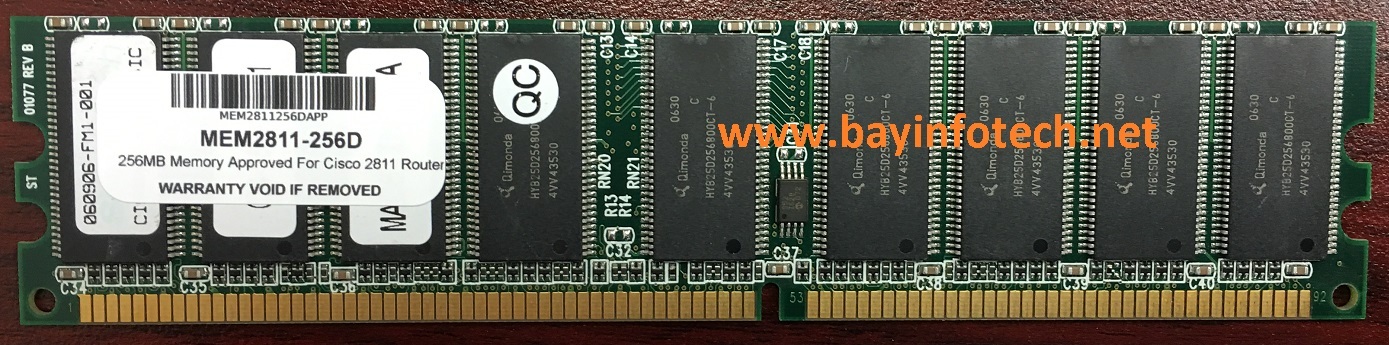 MEM2811-256D 256MB Memory Module Original For Cisco 2811 Router