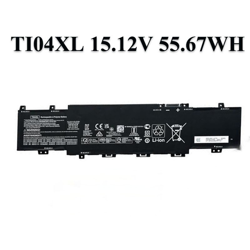 55.67WH TI04XL Laptop Battery For HP Envy 17 Envy 17-ch HSTNN-IB9T M24420-1D1