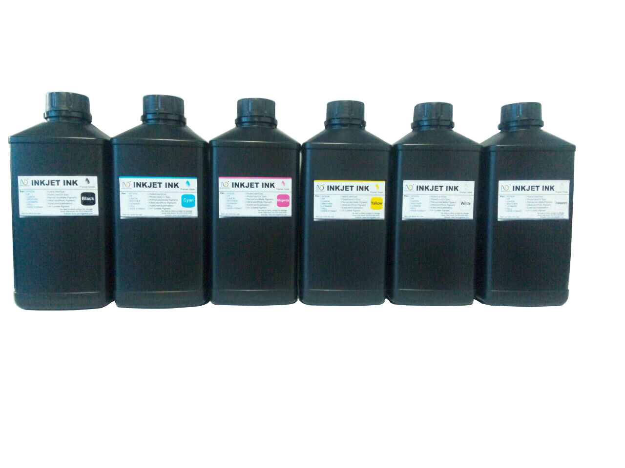 6x1000ml ND® Premium LED UV Curable ink for Mimaki UJV100-160 UV printer