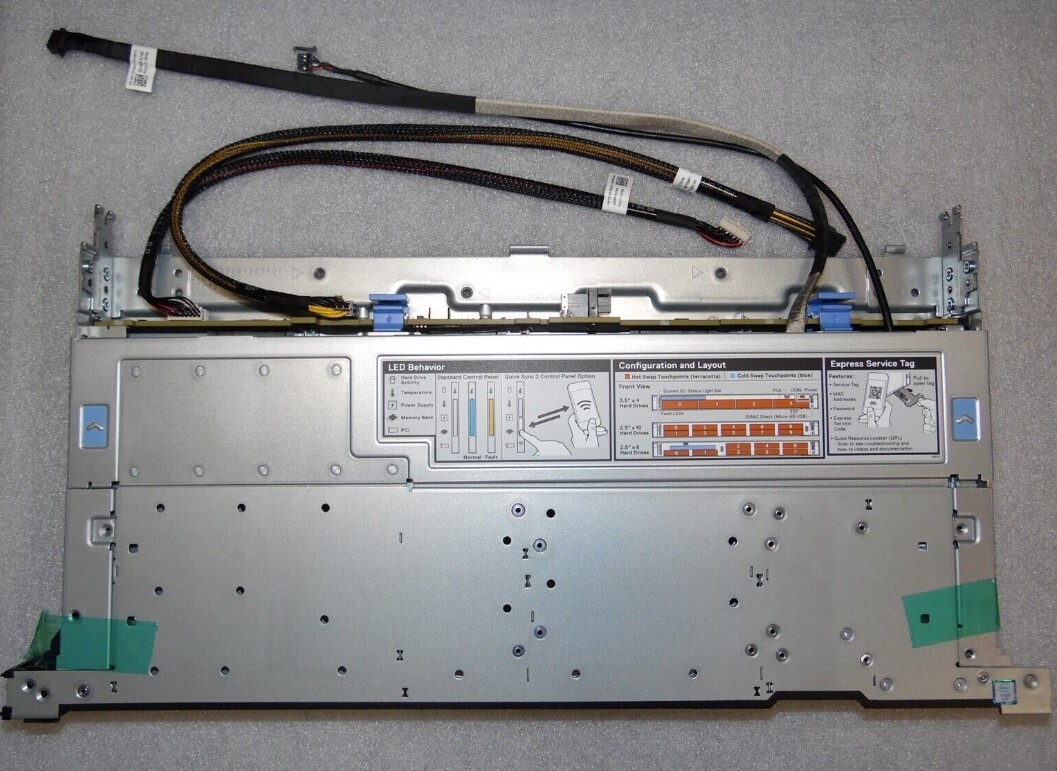 DELL EMC POWEREDGE SERVER R640 4 BAY LFF 3.5" CONVERSION KIT