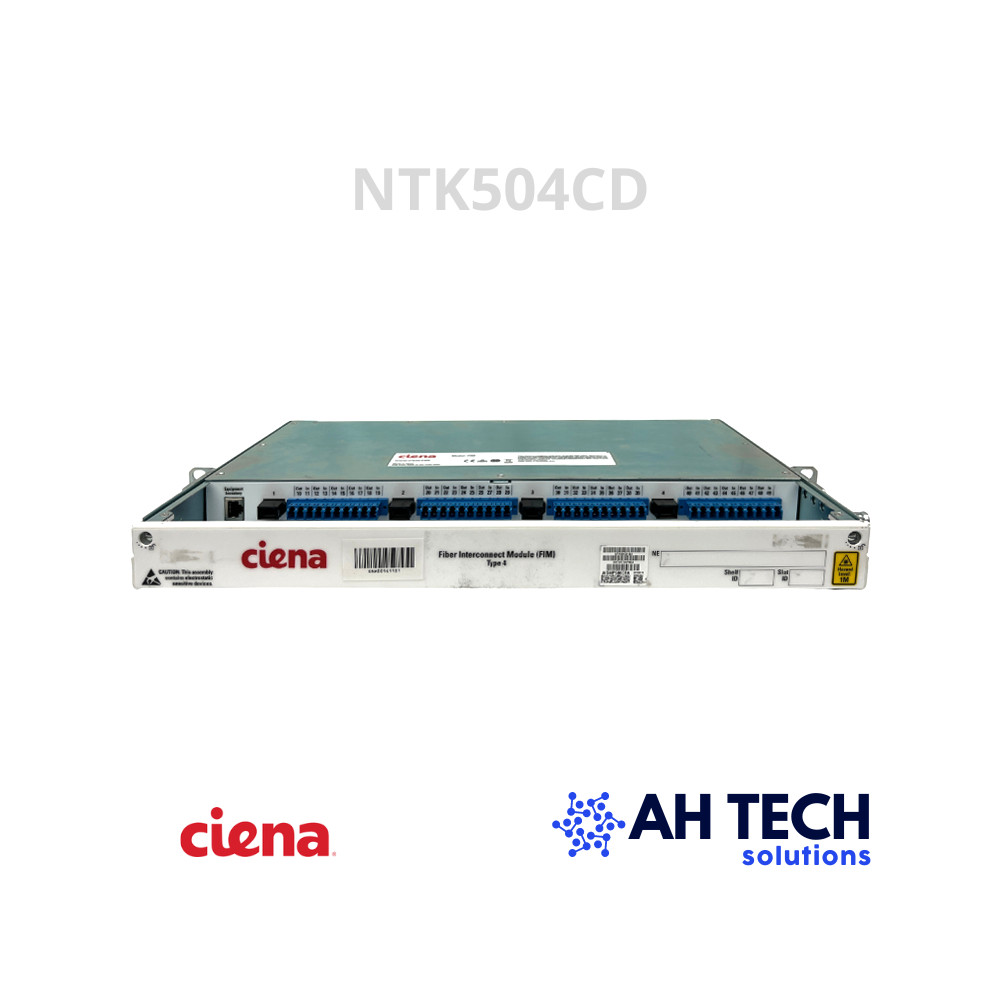 CIENA NTK504CD, FIBER INTERCONNECT MODULE (FIM) TYPE 4  *Free Shipping*