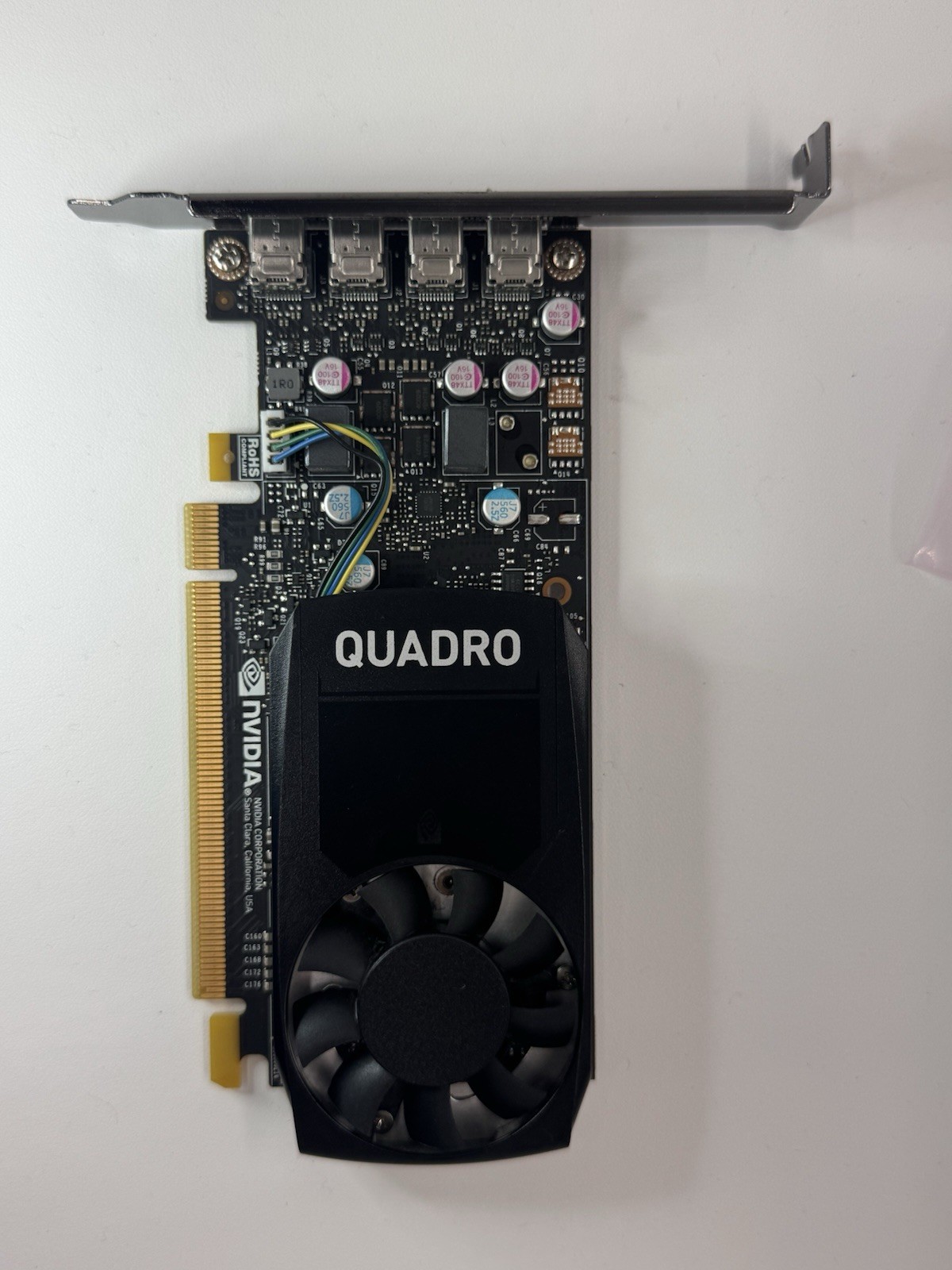 PNY NVIDIA Quadro P600 VCQP600 2GB GDDR5 Graphics Card Full Profile 