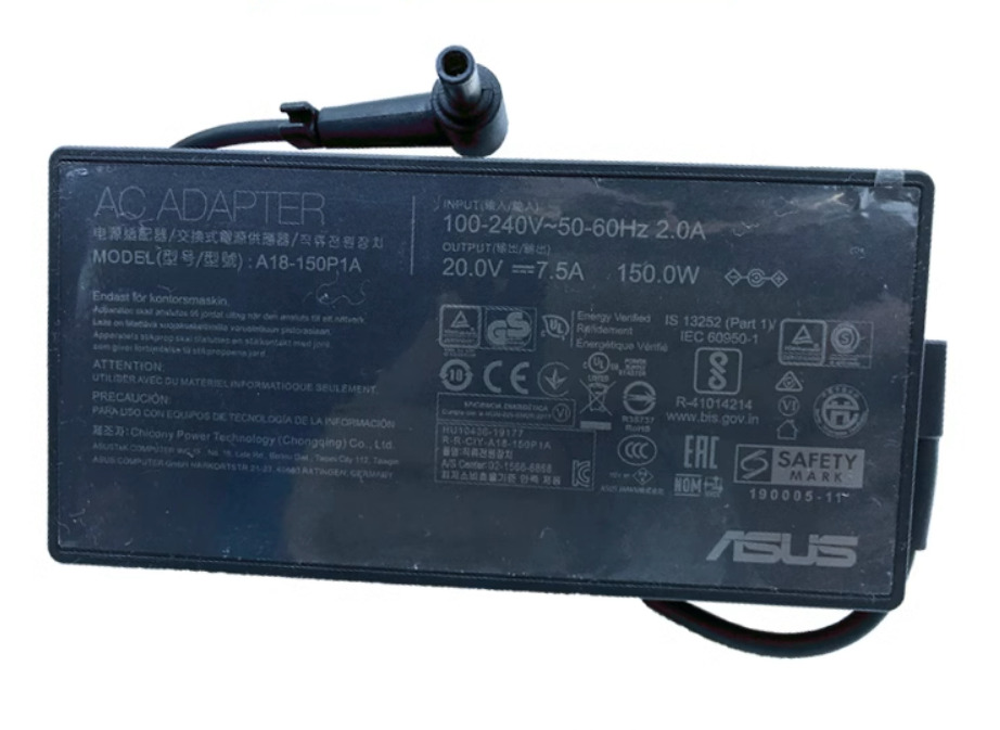 Genuine ASUS ROG Strix G15 G512LI A18-150P1A 150W 20V 7.5A Charger AC Adapter