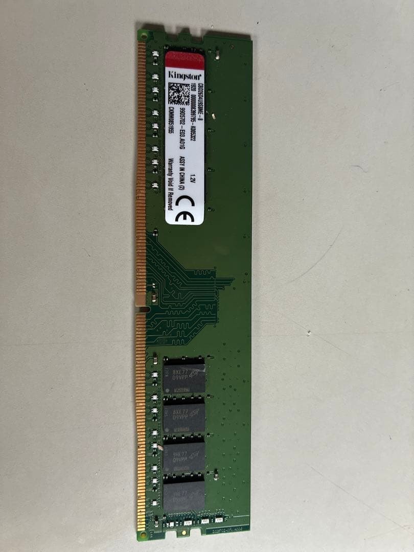 Kingston DDR4 Desktop Memory CBD26D4U9S8ME-8 1.2V