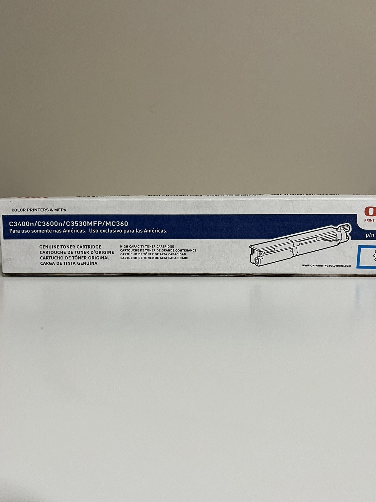 Okidata OKI C3400N C3600N MC360 Toner 43459304 43459303 43459302 43459301 Single