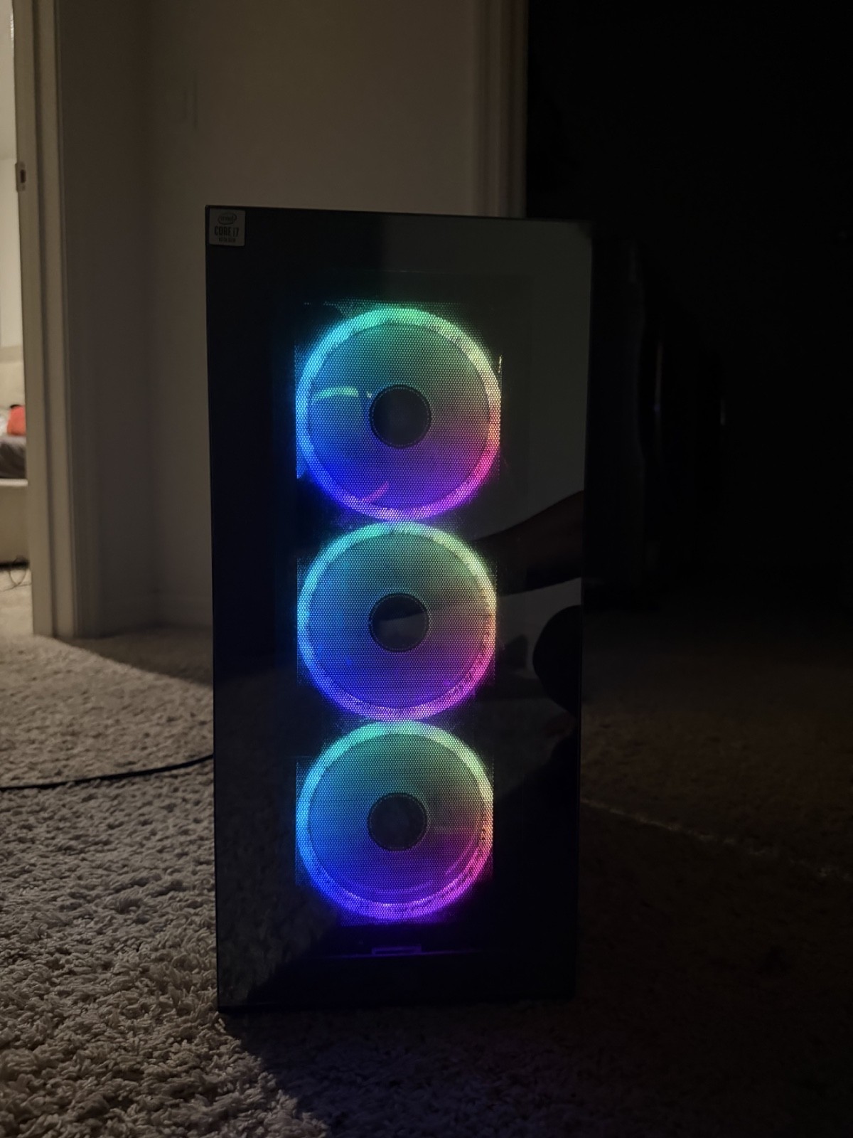 Custom/Blackbox RGB Gaming Tower PC i7-10700F 16GB RTX 2060 500GB SSD Win10