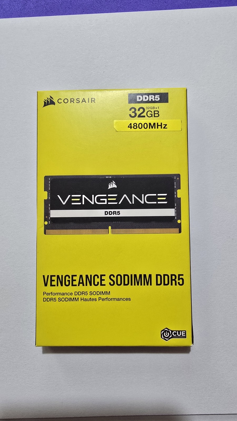 Corsair Vengeance 32GB DDR5-4800 Memory - CMSX32GX5M1A4800C40
