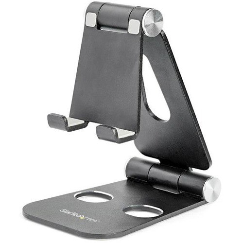 StarTech Adjustable MultiAngel Smartphone and Tablet Stand Black USPTLSTNDB