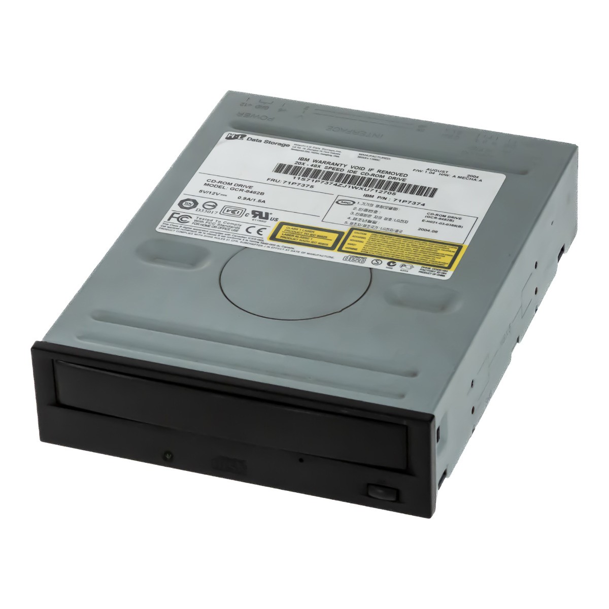 Internal Drive IBM 71P7375 71P7374 GCR-8482B CD-ROM DRIVE ATA 5.25 Inch