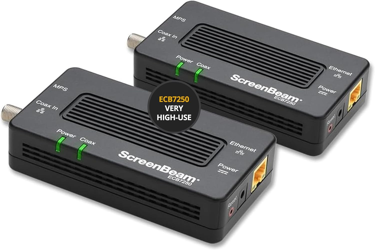 Bonded Moca 2.5 Network Adapter for Highest Speed Internet, Ethernet over Coax -