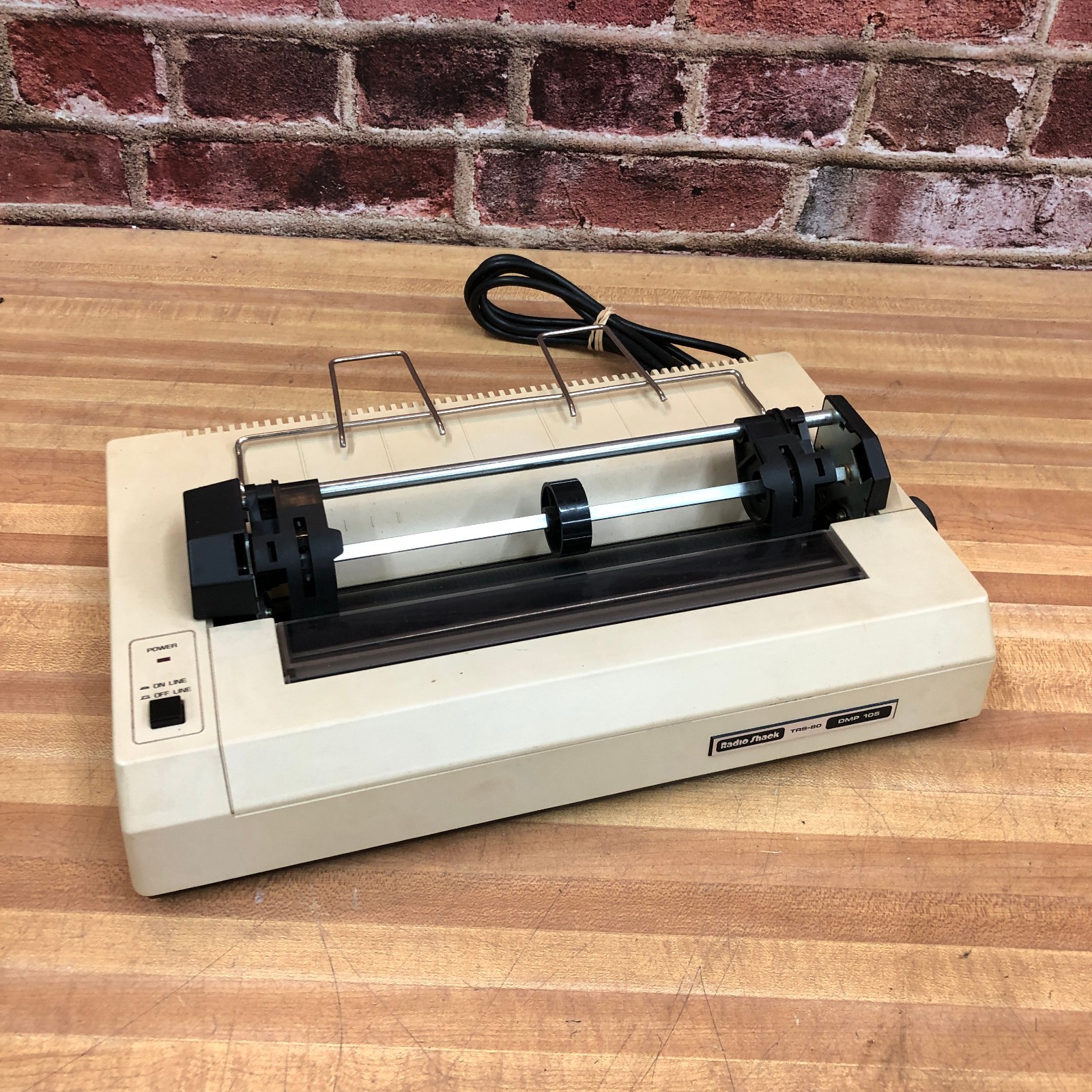 Radio Shack Tandy DMP-105 Dot Matrix Printer for TRS-80 & Tandy Computers WORKS