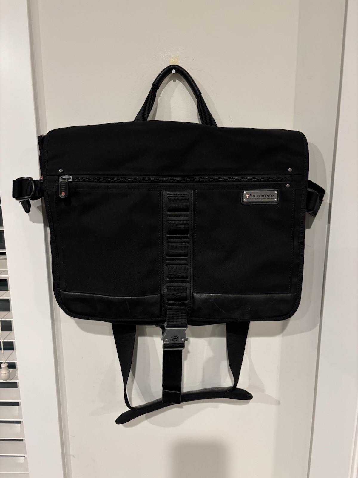 Victorinox Precision Laptop Messenger Bag, Black