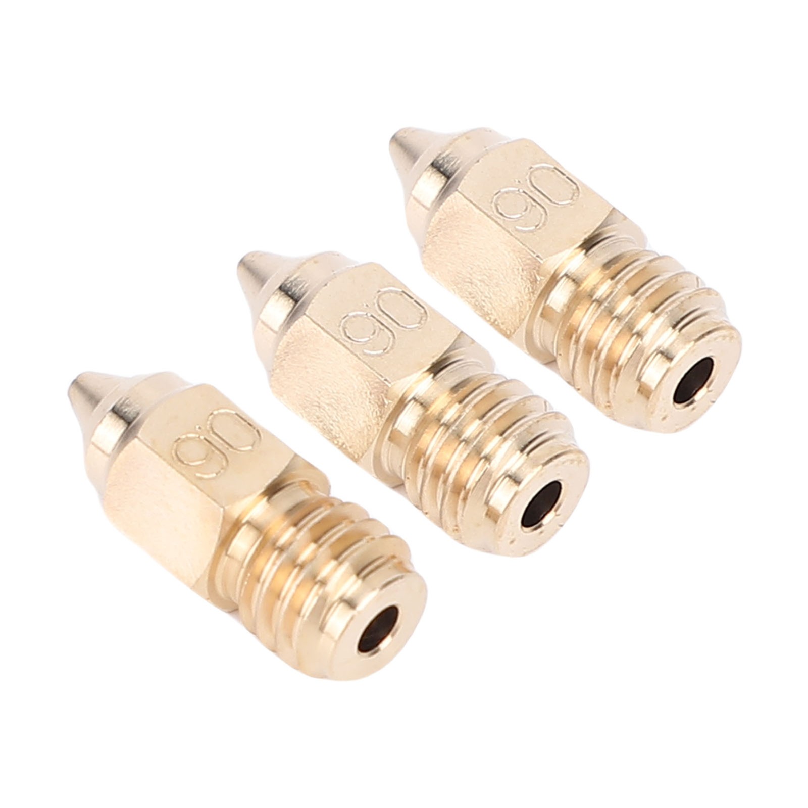 3PCS 0.6MM Brass Print Nozzles Ideal For Ender 5 Maximum