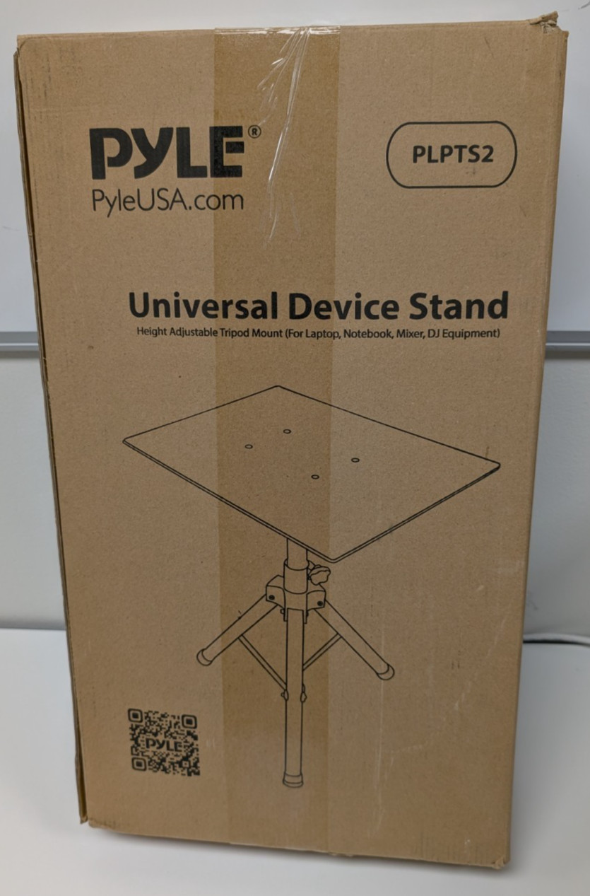 Pyle PLPTS2 Universal Device Stand - Height Adjustable Tripod Mount [USA]