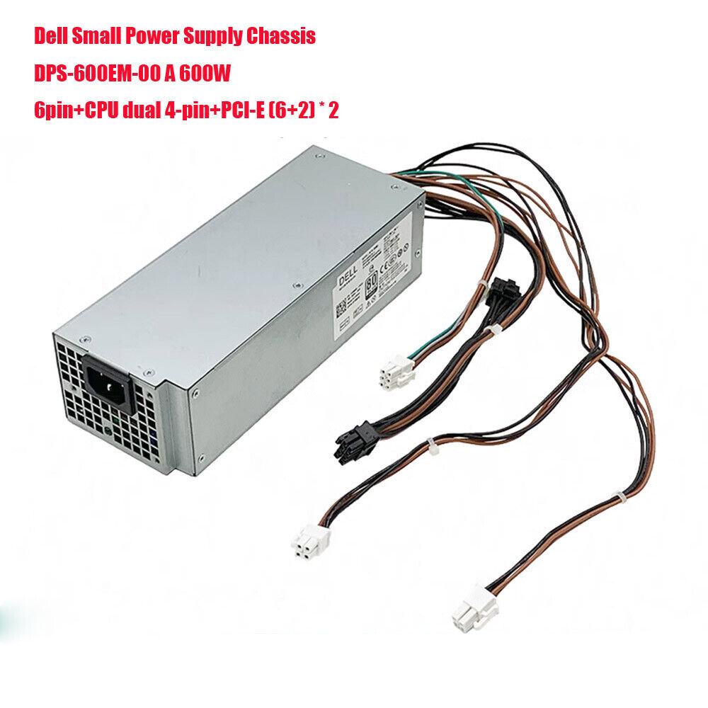 FOR Dell XPS5880 3880 3681 3690 3890  Power Supply 600W DPS-600EM-00 A 0T8M40