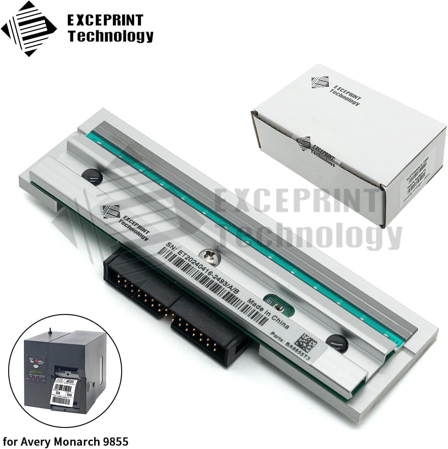 ✅ 300dpi Printhead for Avery Monarch 9820 9825 9855 9850 Printer 12055201 ✅