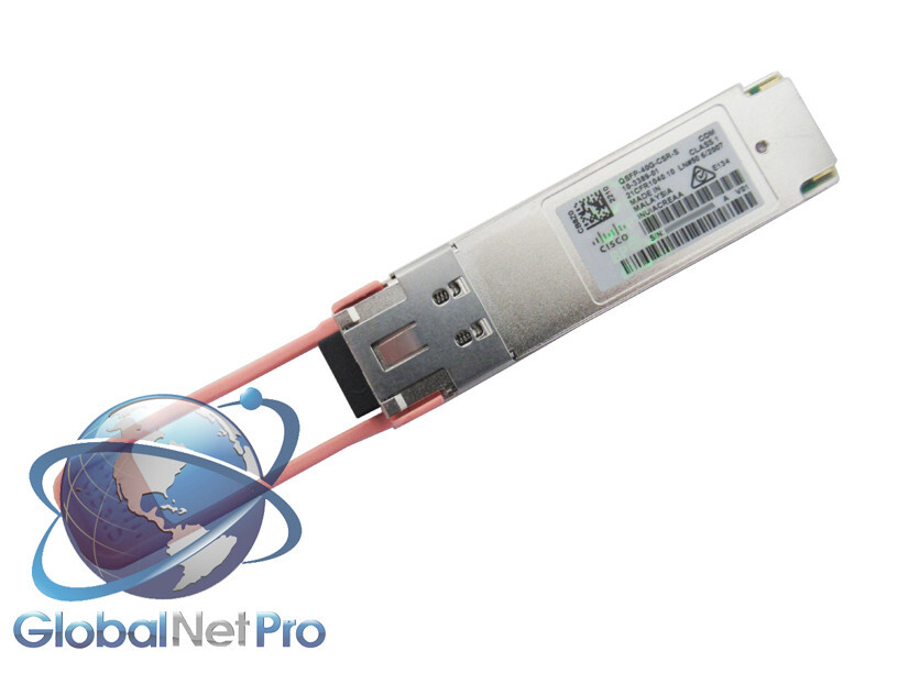 GENUINE CISCO QSFP-40G-CSR-S - 40GBASE-CSR w/ LC Connector - LIFETIME WARRANTY