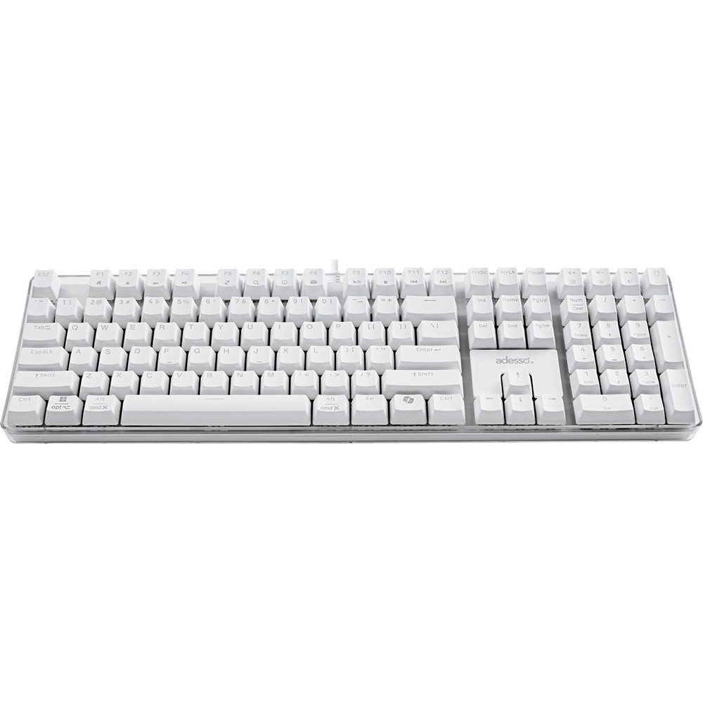 Adesso AKB-680UW EasyTouch 680 Mechanical Keyboard With CoPilot AI Hotkey