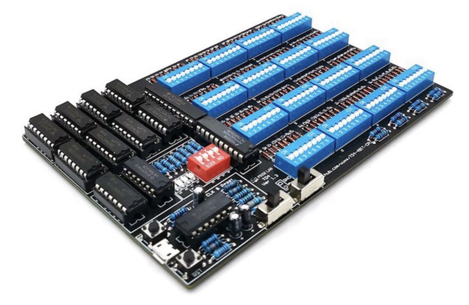 Build Your Own Retro 4-Bit Open Source Computer (TD 4) - All Parts Included