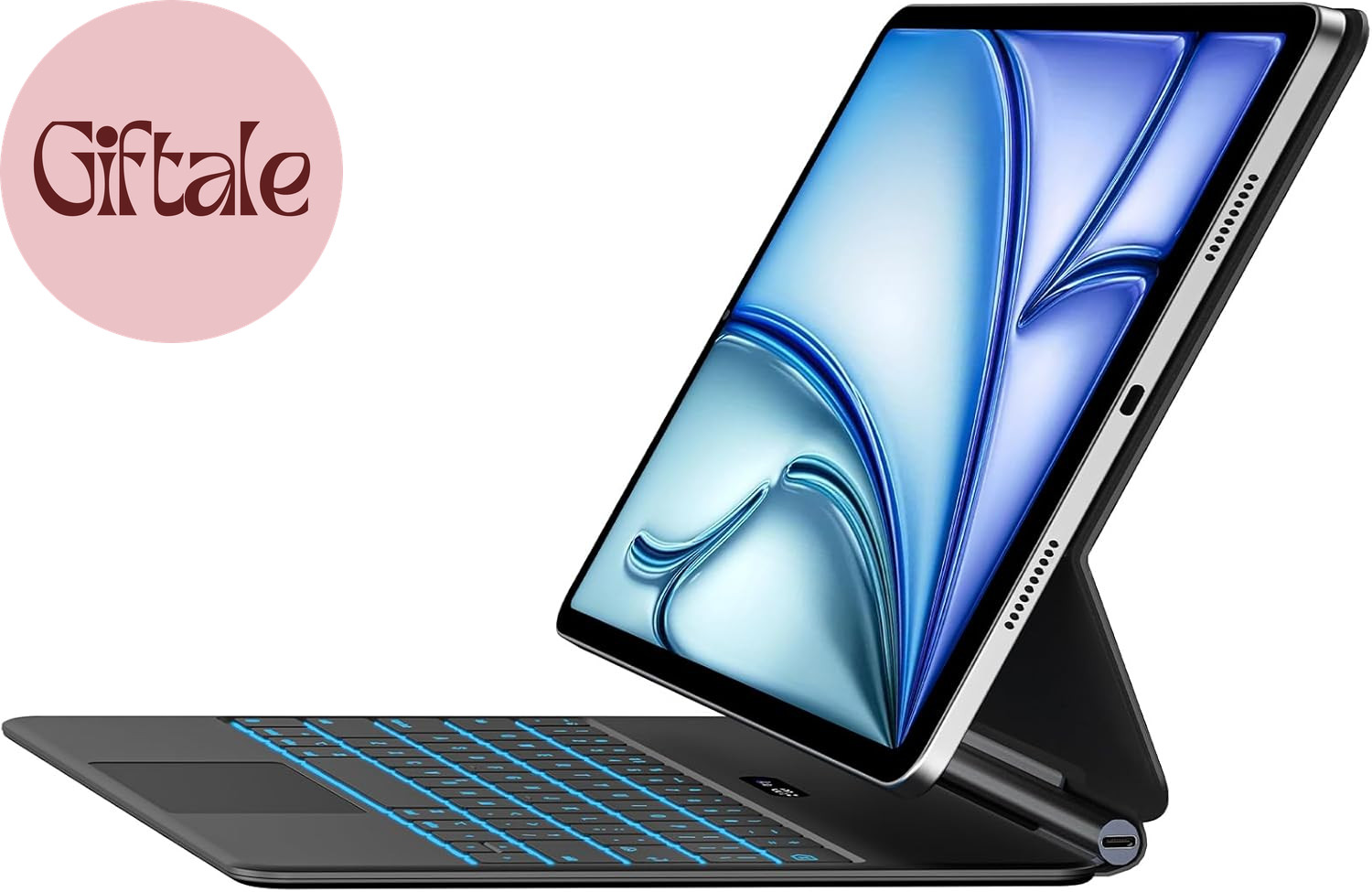 Keyboard Case for Ipad Air 11" (M3 2025 / M2 2024) & Ipad Pro 11"(1St/2Nd/3Rd/4T