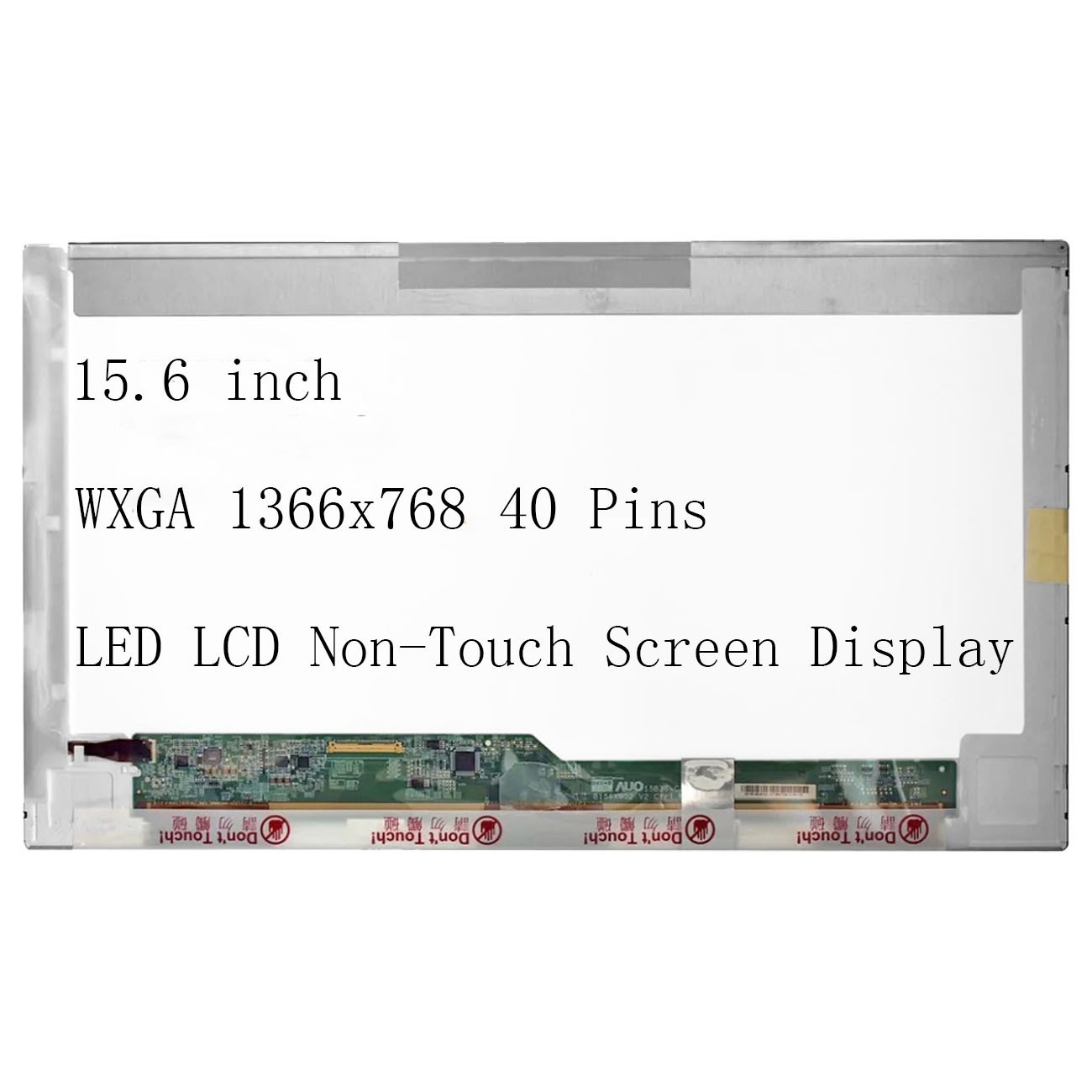 15,6" For HP PAVILION DV6 G56 G6 G60 1366x768 LCD Non-Touch Display Panel 40pin