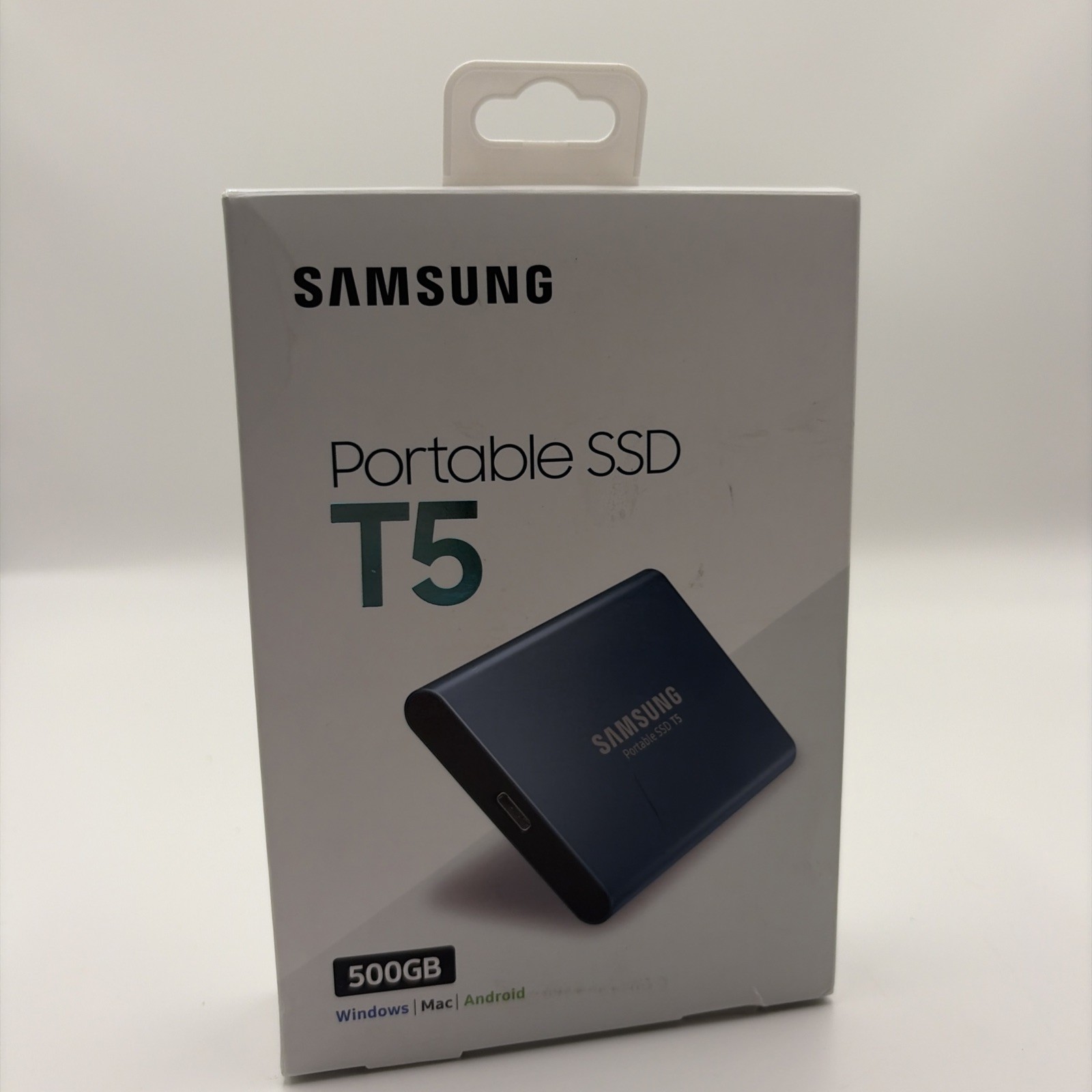 Samsung Portable SSD T5 500GB USB 3.1 Gen 2 USB-C External SSD, Encryption