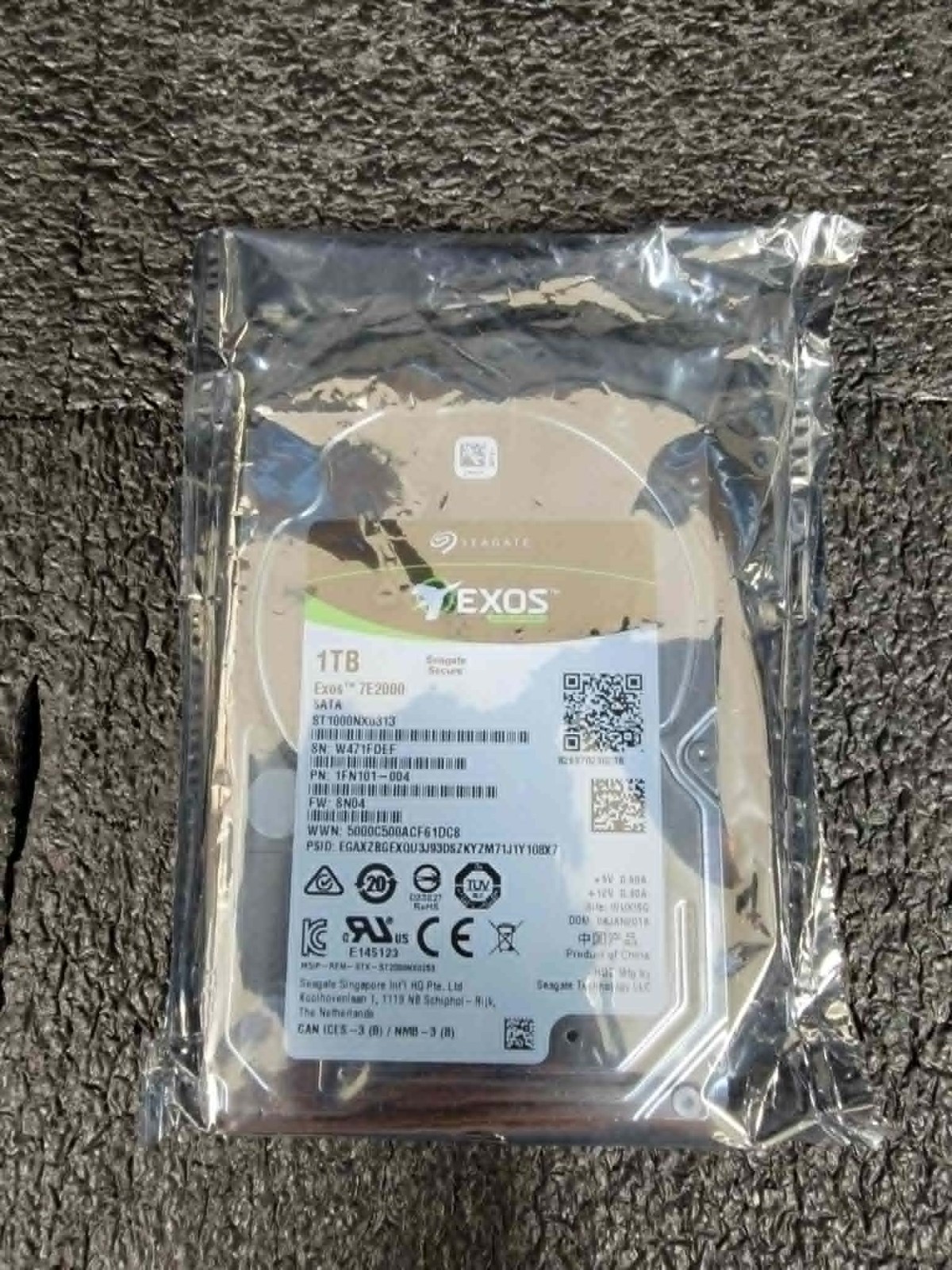 Seagate 1FN101-004 ST1000NX0313 1TB 7.2K RPM 128MB 6 Gbps 512N SATA 2.5" HDD