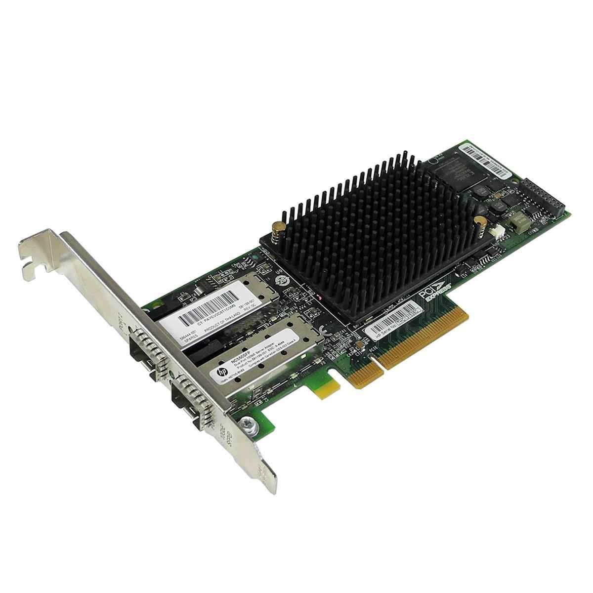 HP NC550SFP DualPort Server Adapter 586444-001 581199-001 FP No SFP