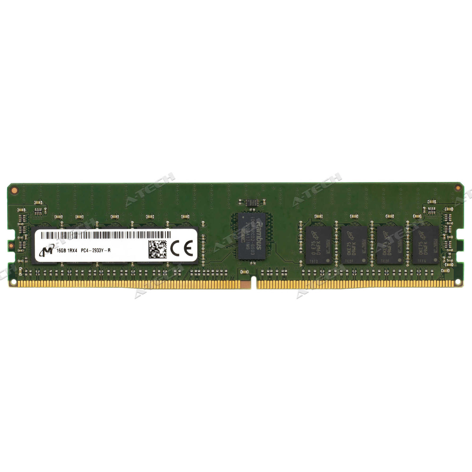 Micron 16GB DDR4-2933 ECC RDIMM REG MTA18ASF2G72PZ-2G9 2G9E1 Server Memory RAM