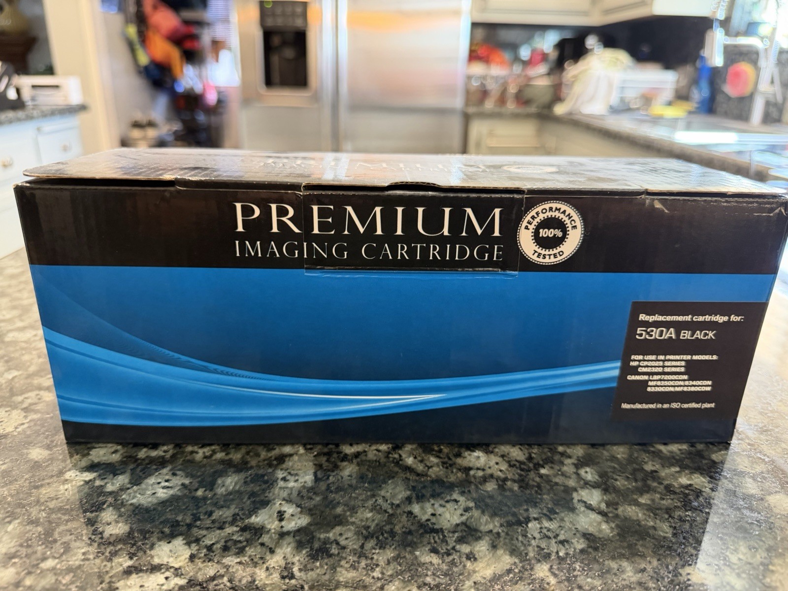 530A Black, Premium Replacement Toner Cartridge, For HP/Cannon