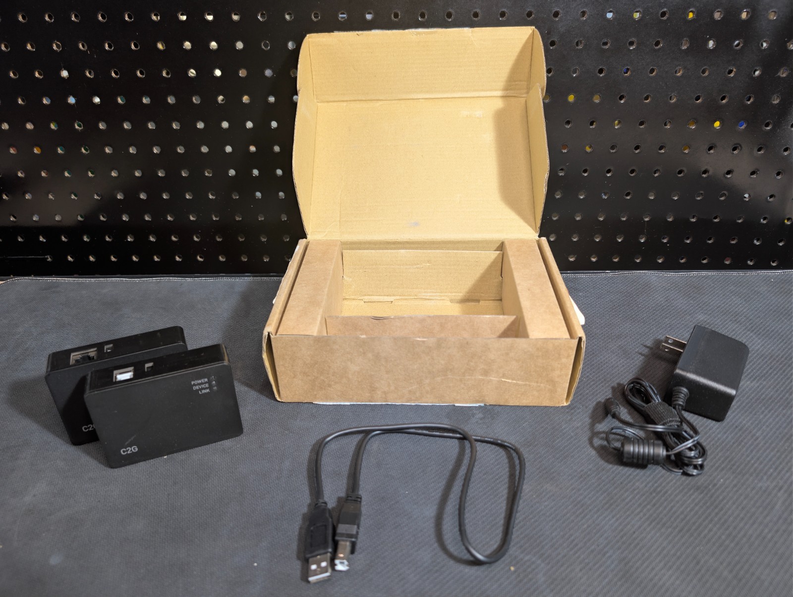 C2G 54285 4-Port USB 2.0 Over Cat5/Cat6 Extender - up to 150ft (G67)