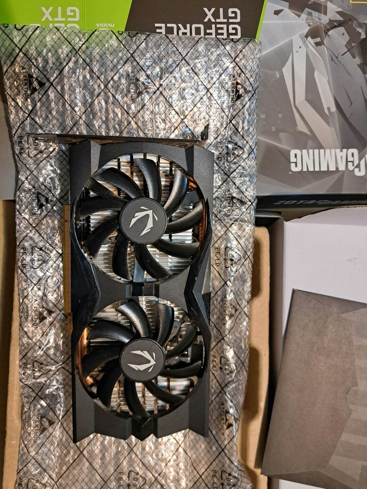 ZOTAC Gaming NVIDIA GeForce GTX 1660 6GB GDDR5 Gaming Graphics Card