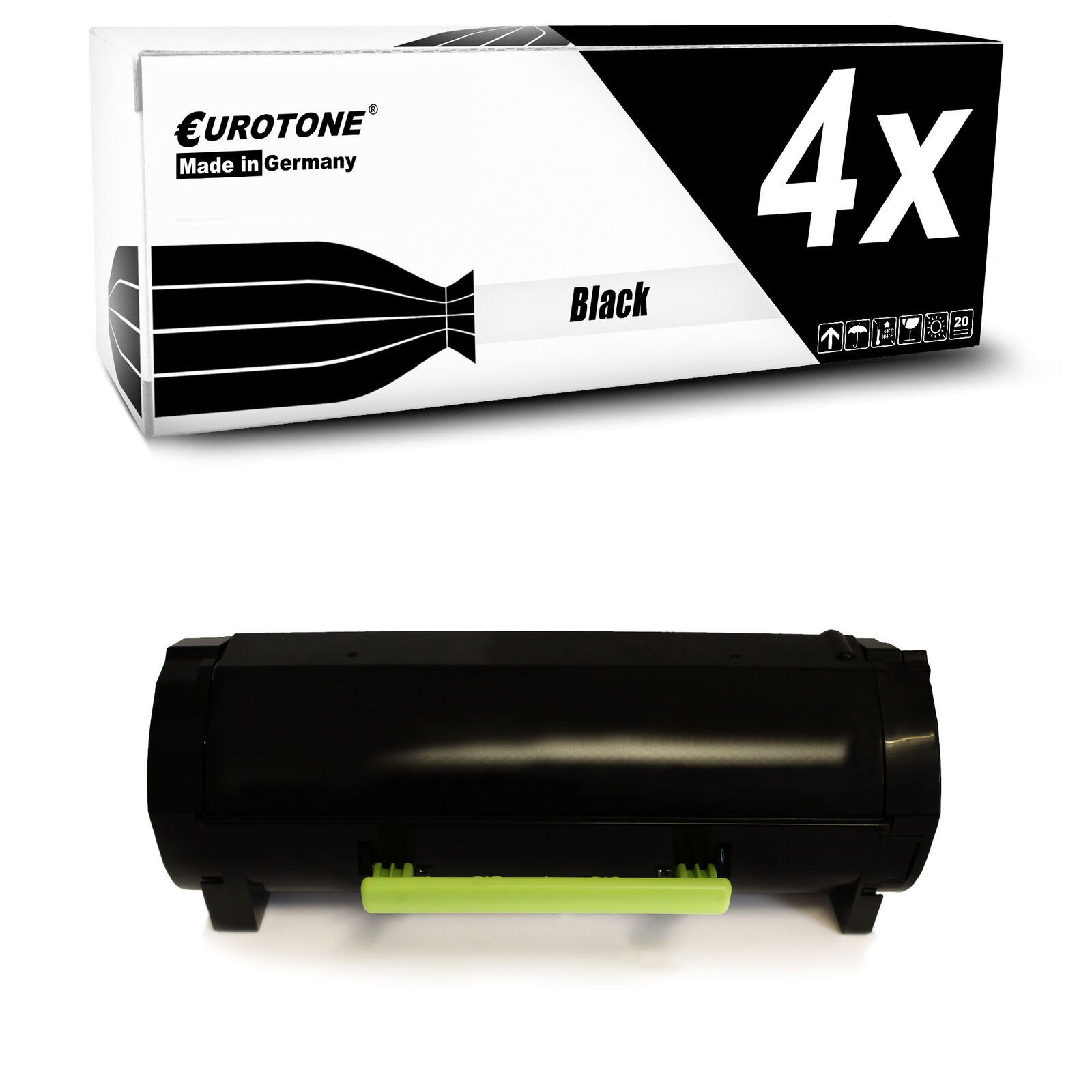 4x Cartridge Replaces Lexmark 24B6035