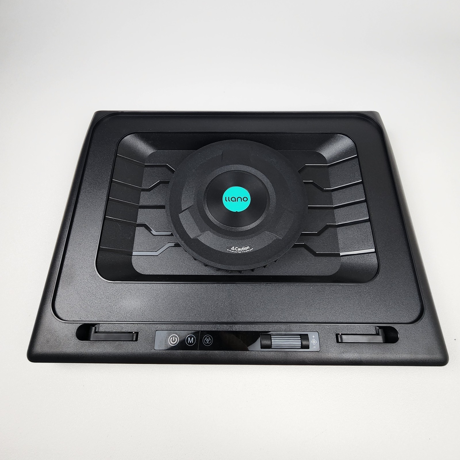 llano V12 Gaming Laptop Cooling Pad RGB Turbo Fan Cooler Stand 15.6-19"