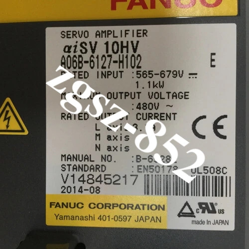 1PC New Fanuc A06B-6127-H102 Servo Driver Expedited Shipping
