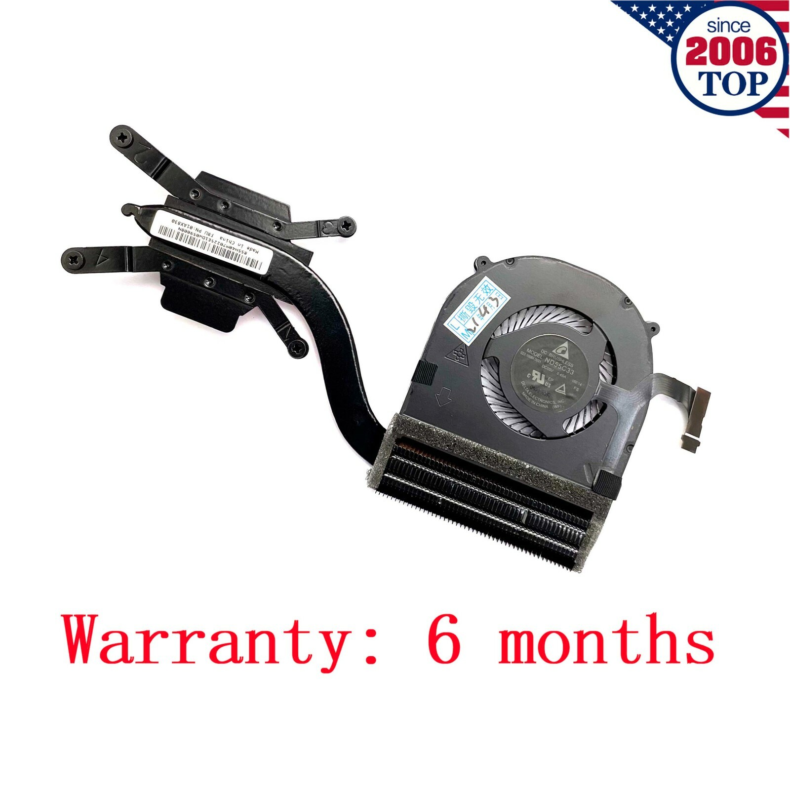 New CPU Fan Heatsink for Thinkpad X1 Carbon 4th Gen X1 yoga 1st Gen