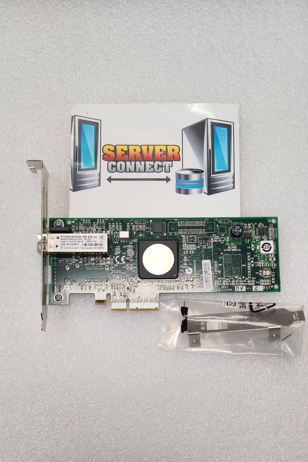 A8002A 397739-001 HP FC2142SR 4GB PCIe SINGLE PORT ADAPTER