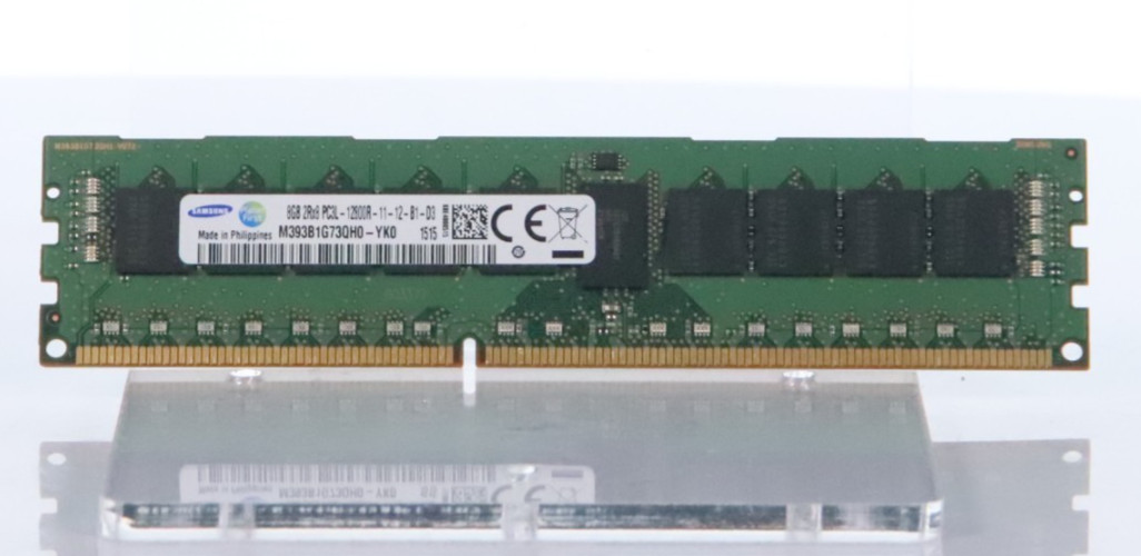 Lot of 16 Samsung 8GB 2Rx8 PC3L-12800R ECC REG Server Memory M393B1G73QH0-YK0