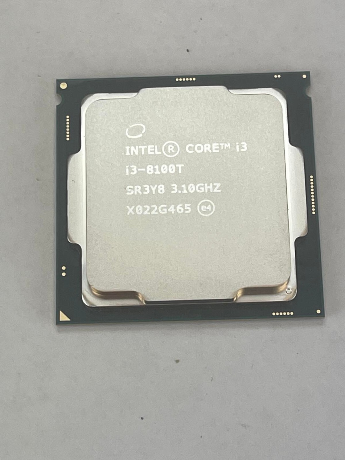 Intel Core i3-8100T 3.1GHz 6MB Quadr Core 35W LGA1151 SR3Y8
