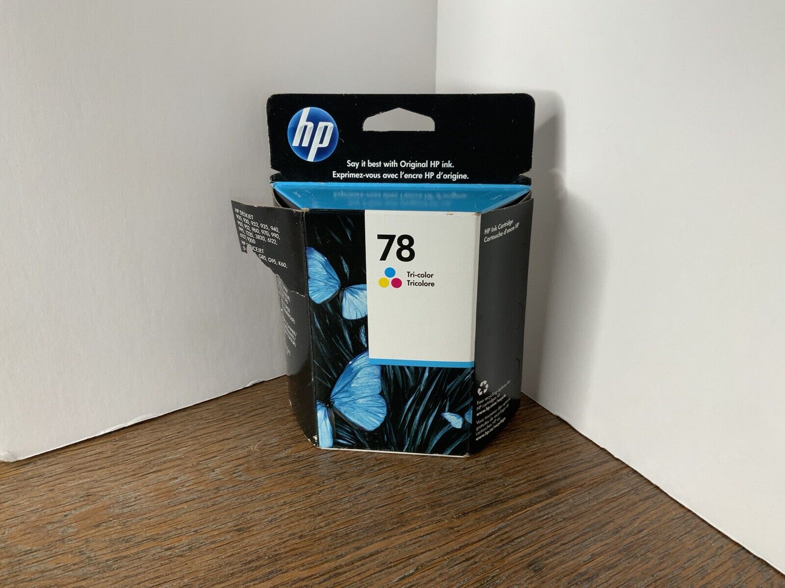 GENUINE HP 78 Tri-Color Ink Cartridge C6578DN New In Box Expired