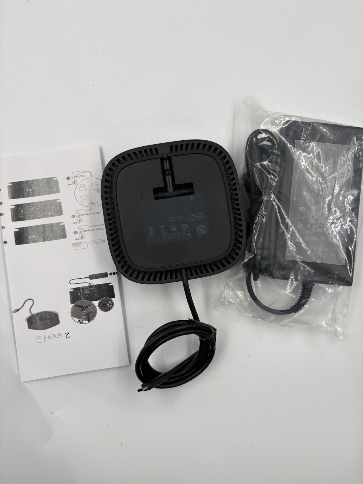 HP G5 USB-C Docking Station - Black (5TW10UT#ABA)