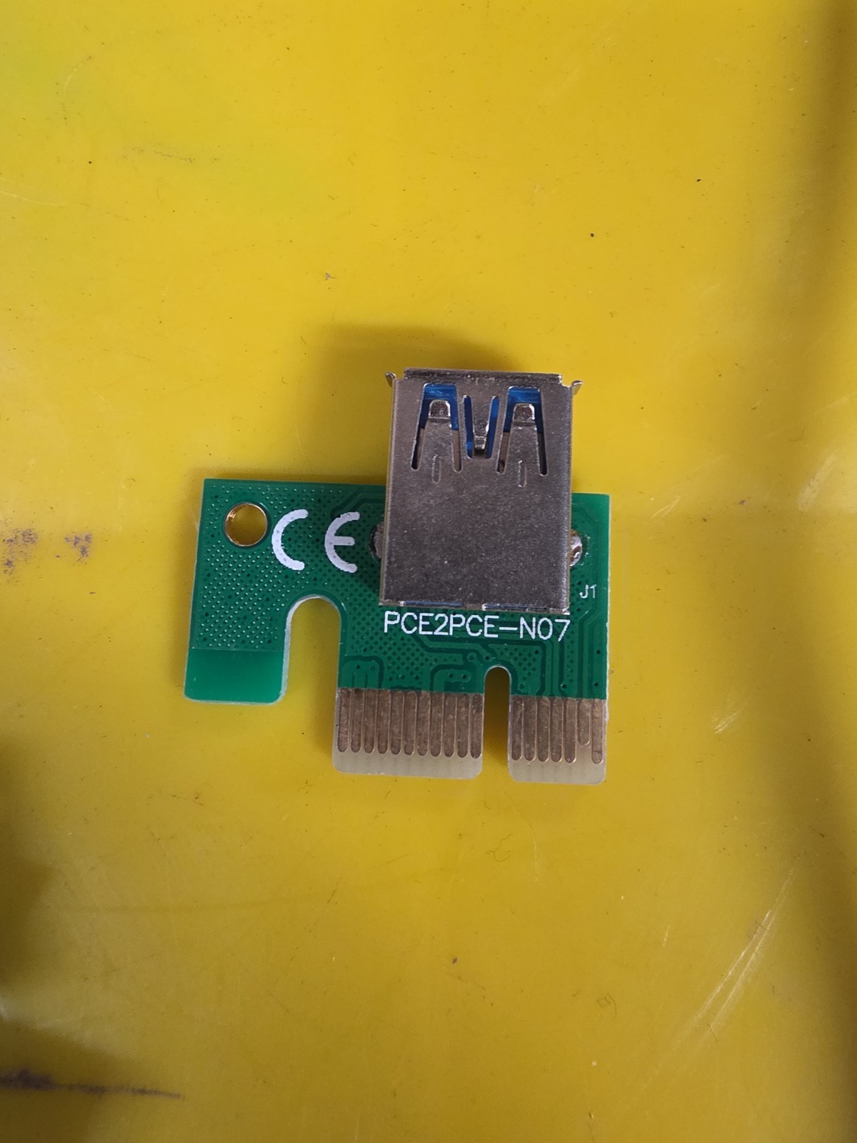 PCI Express Riser Card PCE2PCE No 7 USB 3.0 AWM
