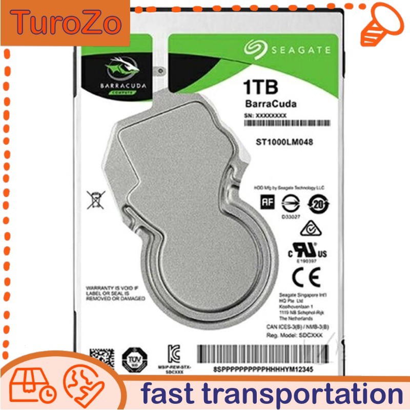 ST1000LM048 Seagate 1TB 128MB 6Gb/s SATA 2.5" Laptop HDD Hard Disk Drive New
