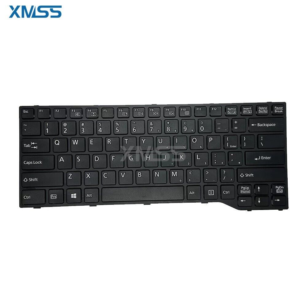 US Keyboard For Fujitsu Lifebook E733 E734 E743 E744 U745 E547 E736 E746 Black