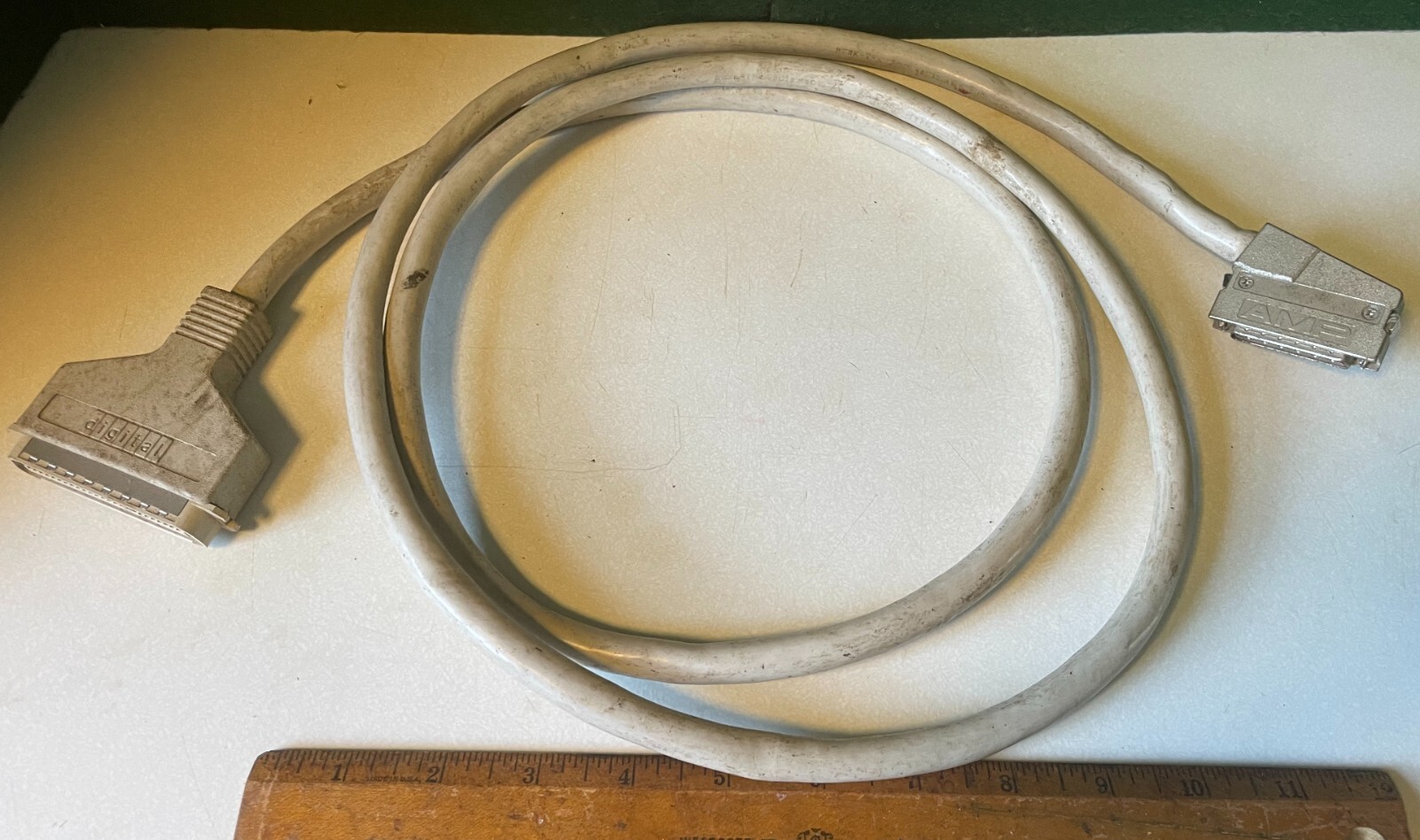 Vintage Digital Equipment DEC BC12M-06 SCSI Cable, Rare?