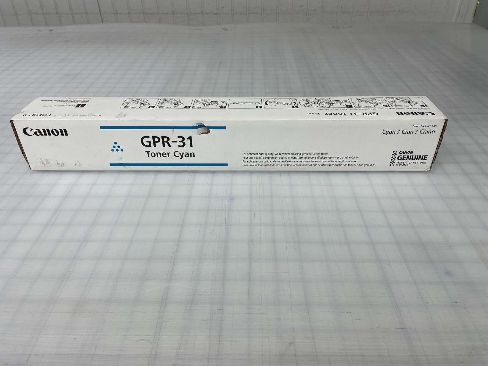 Genuine Canon GPR-31  Cyan Toner Cartridge for C5030 C5035 C5235 C5240